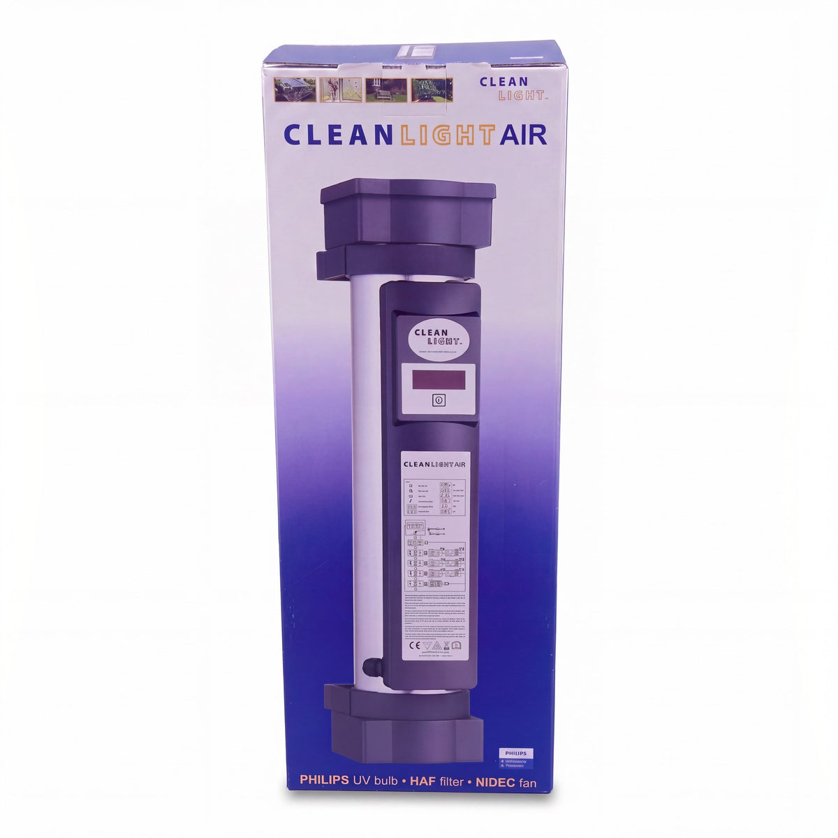 CleanLight Air retail box