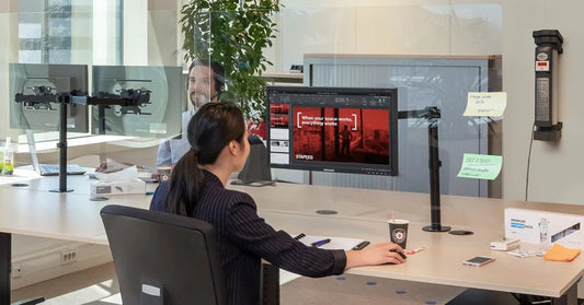 A safe and clean workplace with UV-C lamps