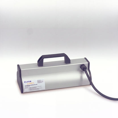 CleanLight Hobby, rear view with power cord and type label